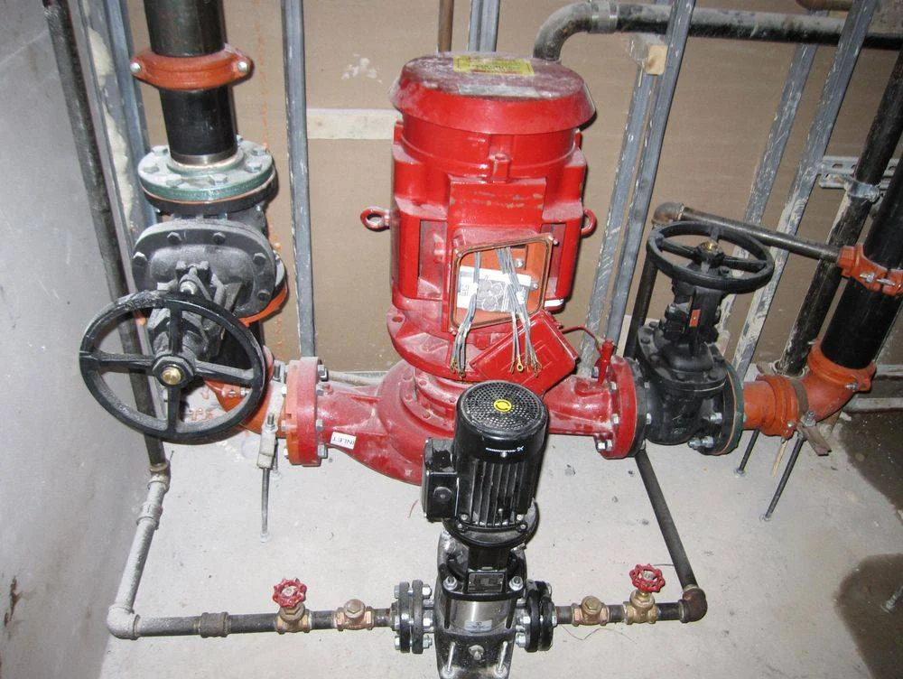 Commercial-grade pump system for Irvington estate basement