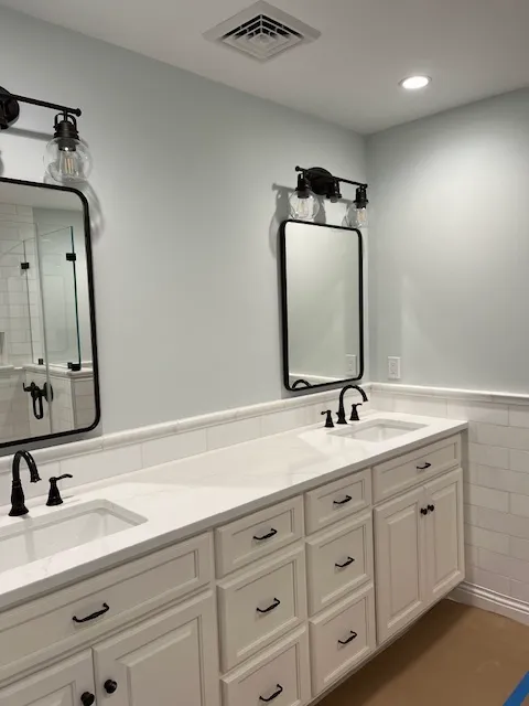 Master bath remodel in Redding CT by EcoFlow LLC